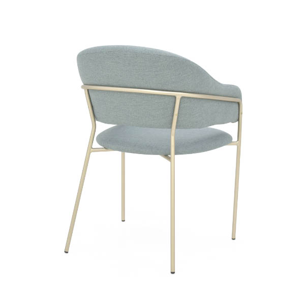 Cadeira Estofada Bristol - Estrutura em Aço Cadeira Estofada Bristol - Estrutura em Aço