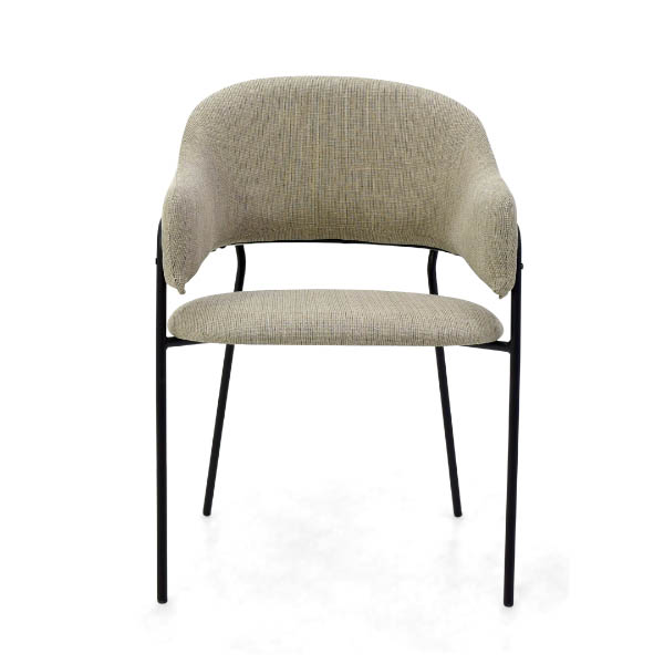 Cadeira Estofada Bristol - Estrutura em Aço Cadeira Estofada Bristol - Estrutura em Aço