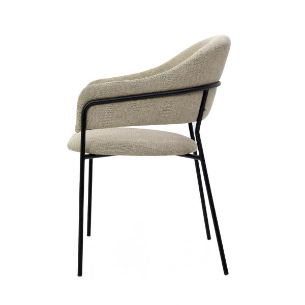 Cadeira Estofada Bristol - Estrutura em Aço Cadeira Estofada Bristol - Estrutura em Aço