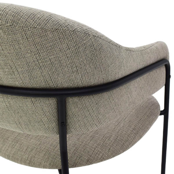 Cadeira Estofada Bristol - Estrutura em Aço Cadeira Estofada Bristol - Estrutura em Aço