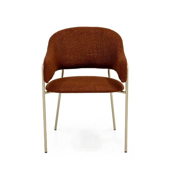 Cadeira Estofada Bristol - Estrutura em Aço Cadeira Estofada Bristol - Estrutura em Aço