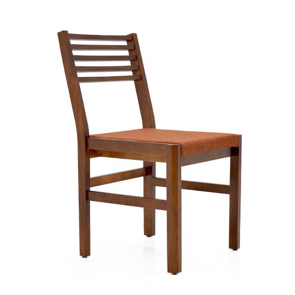 Cadeira Estofada Legno - Madeira Macia - Kit 2 Cadeiras