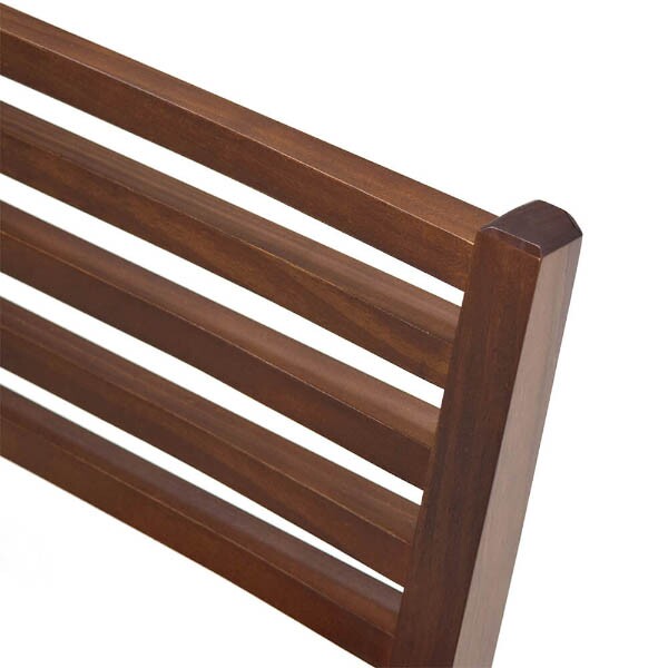 Cadeira Estofada Legno - Madeira Macia - Kit 2 Cadeiras - Castanho canela