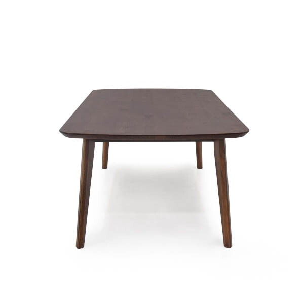 Mesa de Jantar Alpina - Madeira Macia Tampo Arredondado