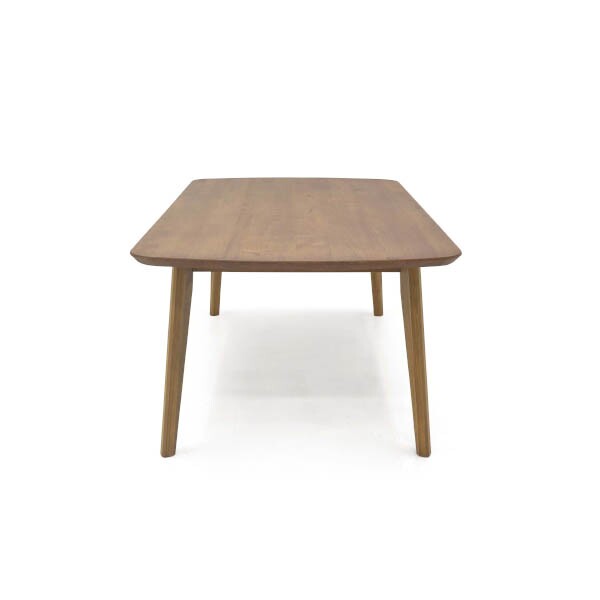 Mesa de Jantar Alpina - Madeira Macia Tampo Arredondado