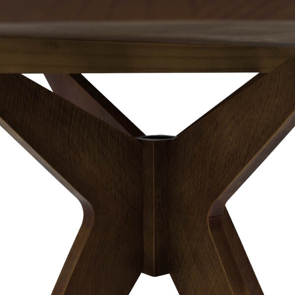 Mesa Redonda de Jantar 120cm Andra - Madeira Macia
