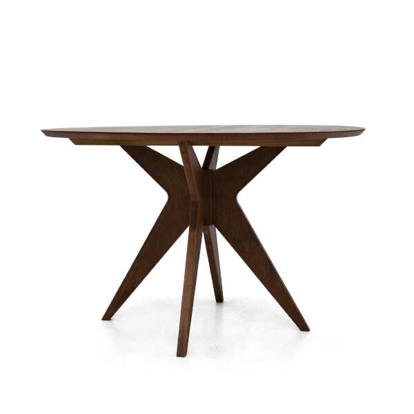 Mesa Redonda de Jantar 120cm Andra - Madeira Macia