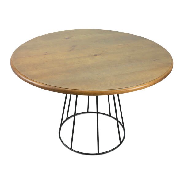 Mesa Redonda de Jantar 120cm Armao - Base de Ferro