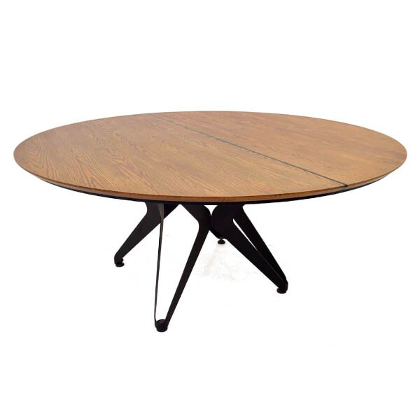 Mesa Redonda de Jantar Florena - Base de Ferro