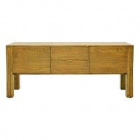 Buffet 2 Portas 2 Gavetas Legno - Madeira Macia