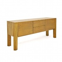 Buffet 2 Portas 2 Gavetas Legno - Madeira Macia