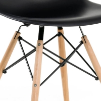 Cadeira Charles Eames Eiffel - Kit 4 Cadeiras