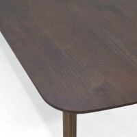 Mesa de Jantar Alpina - Madeira Macia Tampo Arredondado