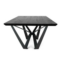 Mesa de Jantar Angra - Madeira Macia com Ps Ferro