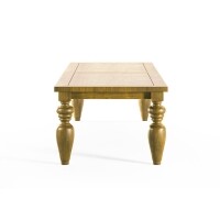 Mesa de Jantar Flower - Madeira Macia 3,20m com Ps Torneados