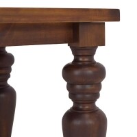 Mesa de Jantar Flower - Madeira Macia 3,20m com Ps Torneados