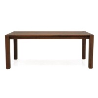 Mesa de Jantar Legno - Madeira Macia - Mesa de Jantar Legno Cor Castanho Canela