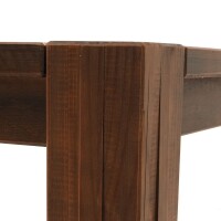 Mesa de Jantar Legno - Madeira Macia - Mesa de Jantar Legno Cor Castanho Canela