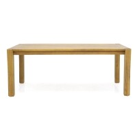Mesa de Jantar Legno - Madeira Macia - Mesa de Jantar Legno Cor Castanho Oregon