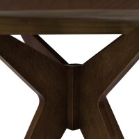 Mesa Redonda de Jantar 120cm Andra - Madeira Macia