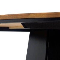 Mesa Redonda de Jantar Ferrara - Madeira Macia