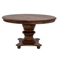 Mesa Redonda de Jantar Filomena - Base Torneado