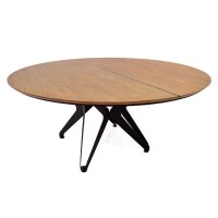 Mesa Redonda de Jantar Florena - Base de Ferro