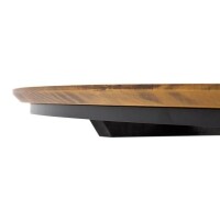 Mesa Redonda de Jantar Florena - Base de Ferro