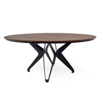 Mesa Redonda de Jantar Florena - Base de Ferro