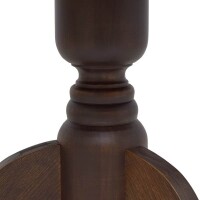 Mesa Redonda de Jantar Troia - Base Torneado Ps Curvados