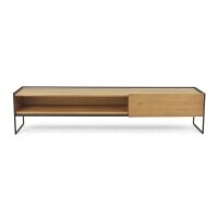 Rack 1 Gaveta Lumber - Madeira Macia e Ferro