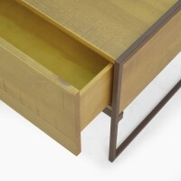 Rack 1 Gaveta Lumber - Madeira Macia e Ferro