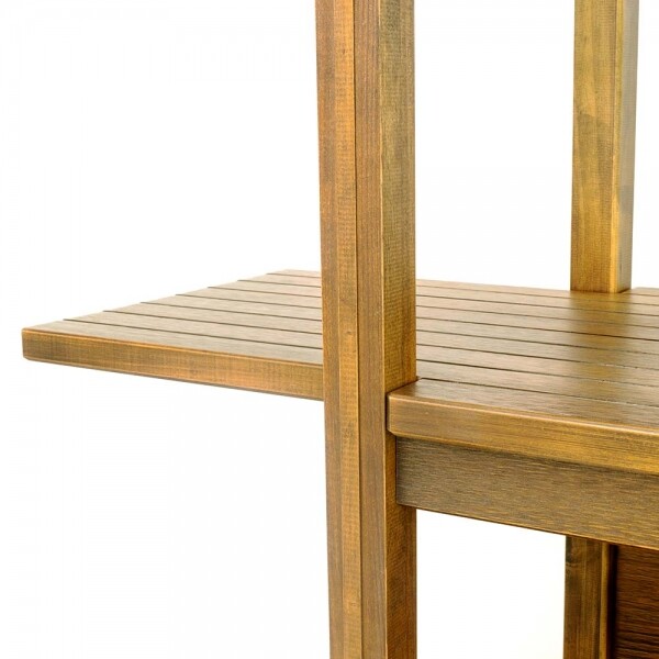 Estante 4 Prateleiras Legno - Madeira Macia