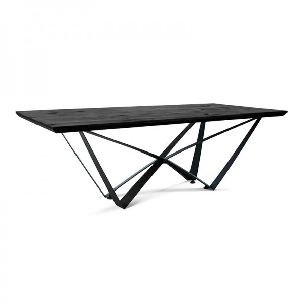 Mesa de Jantar Angra - Madeira Macia com Ps Ferro