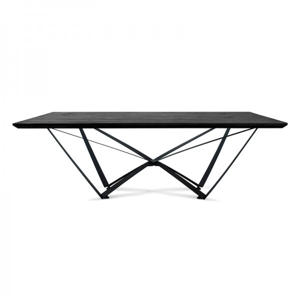 Mesa de Jantar Angra - Madeira Macia com Ps Ferro