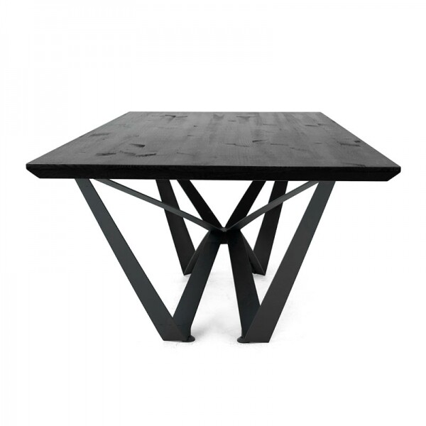 Mesa de Jantar Angra - Madeira Macia com Ps Ferro