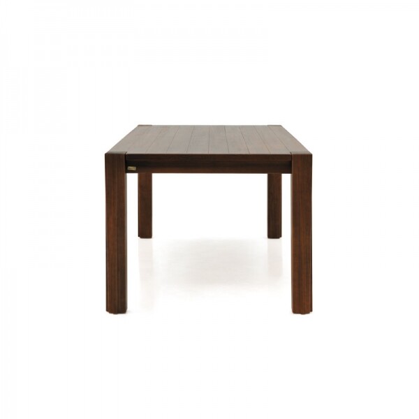Mesa de Jantar Legno - Madeira Macia - Mesa de Jantar Legno Cor Castanho Canela