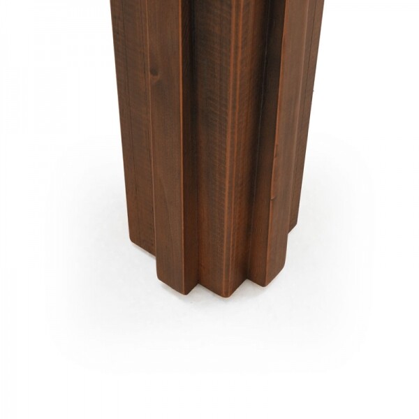 Mesa de Jantar Legno - Madeira Macia - Mesa de Jantar Legno Cor Castanho Canela