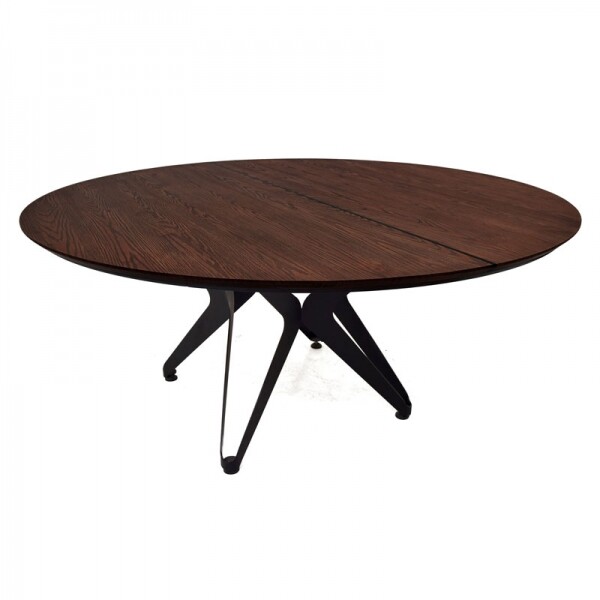 Mesa Redonda de Jantar Florena - Base de Ferro