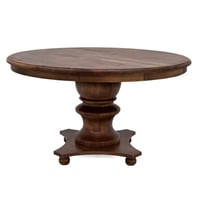 Mesa Redonda de Jantar Filomena - Base Torneado
