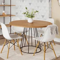 Mesa Redonda de Jantar 120cm Armação - Base de Ferro