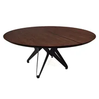 Mesa Redonda de Jantar Florença - Base de Ferro