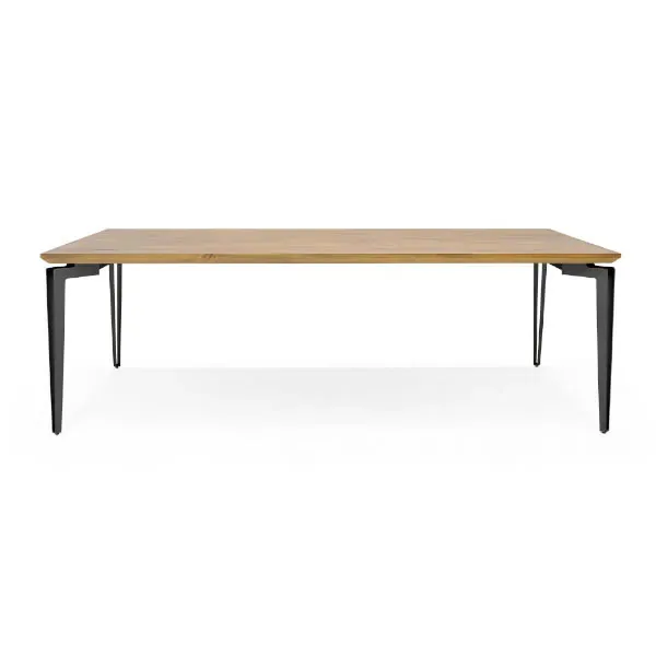 Mesa de Jantar Ipanema - Madeira Maciça com Pés Ferro