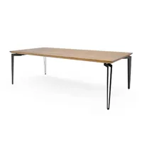 Mesa de Jantar Ipanema - Madeira Maciça com Pés Ferro