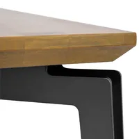 Mesa de Jantar Ipanema - Madeira Maciça com Pés Ferro