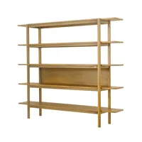 Estante 4 Prateleiras Legno - Madeira Maciça