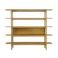 Estante 4 Prateleiras Legno - Madeira Maciça
