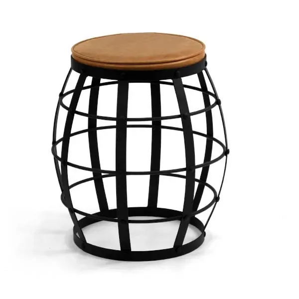 Banqueta Baixa Estofada Seat Garden - Estrutura de Ferro
